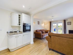 Open plan kitchen/ living room- click for photo gallery